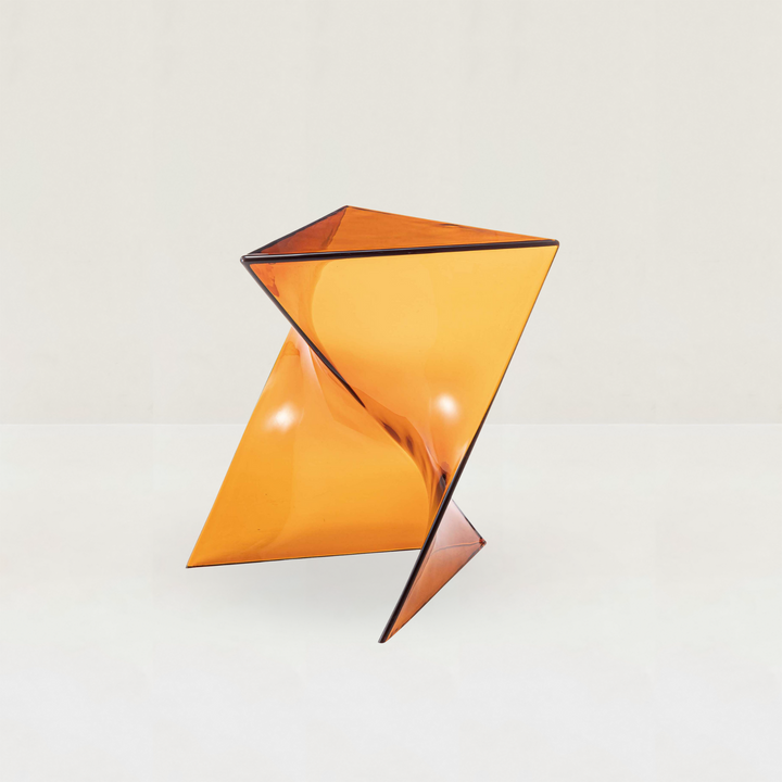Clear Prism Side Table