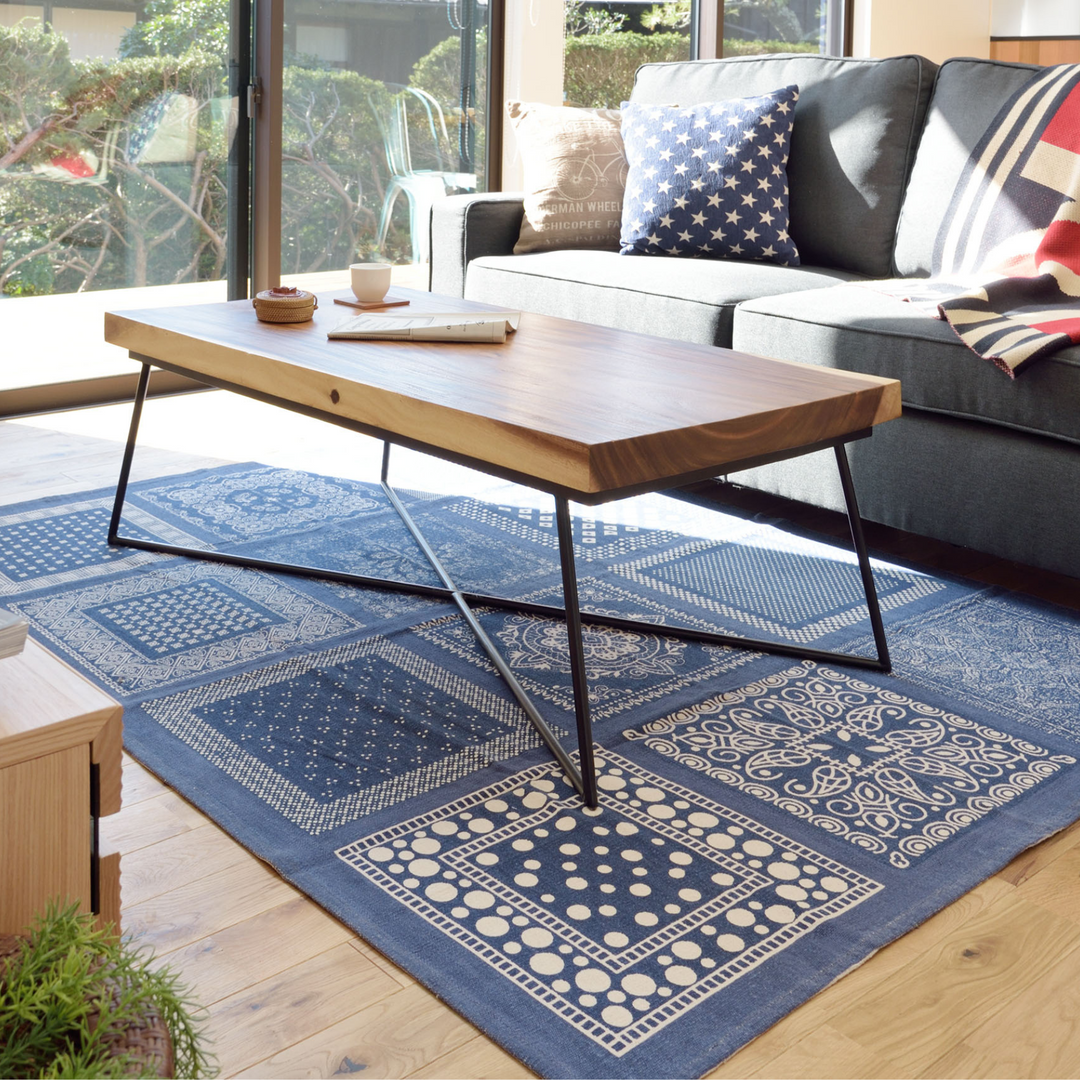 Natural Edge Teak Coffee Table