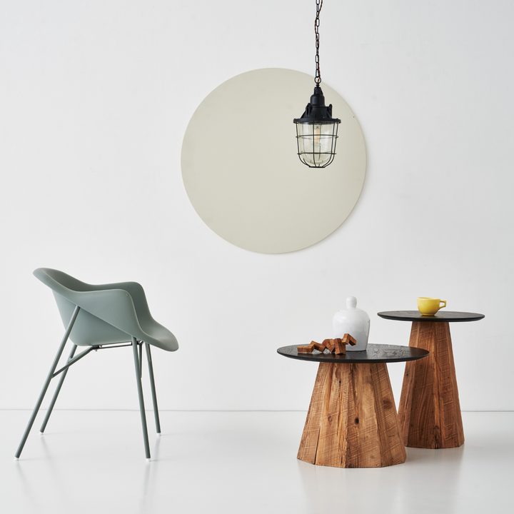 Two-Tone Oak Side Table