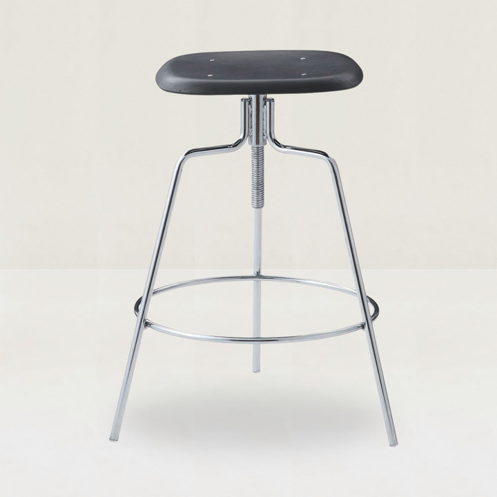 Steel Legs Counter Stool