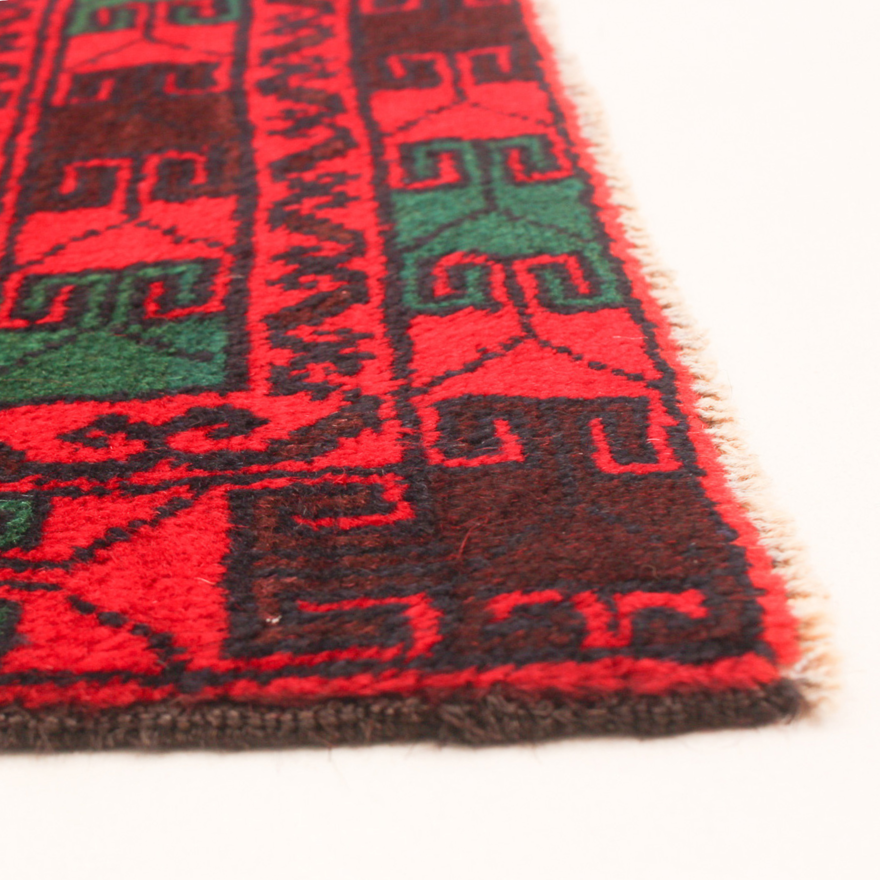 ヴィンテージラグ ヴィンテージラグマット（3畳：グレー/ブルー）ミックスカラー[200×250