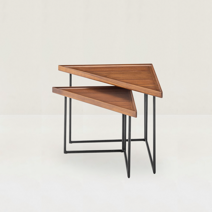 Nook Teak Corner Table