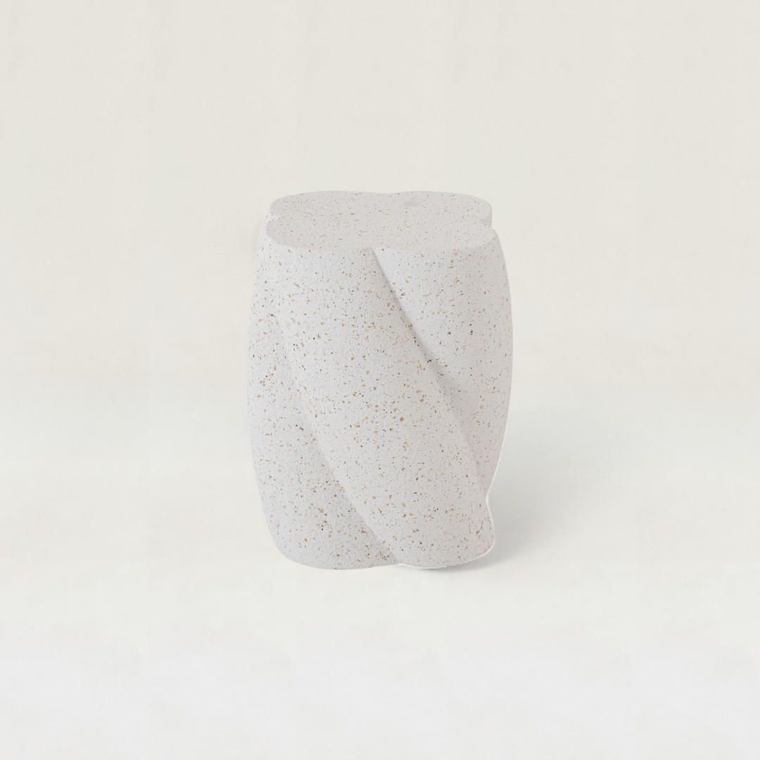 Terrazzo Twist Side Table