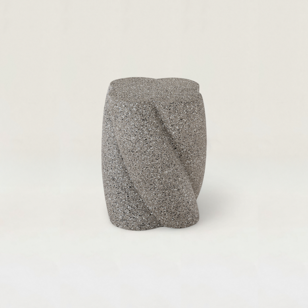 Terrazzo Twist Side Table