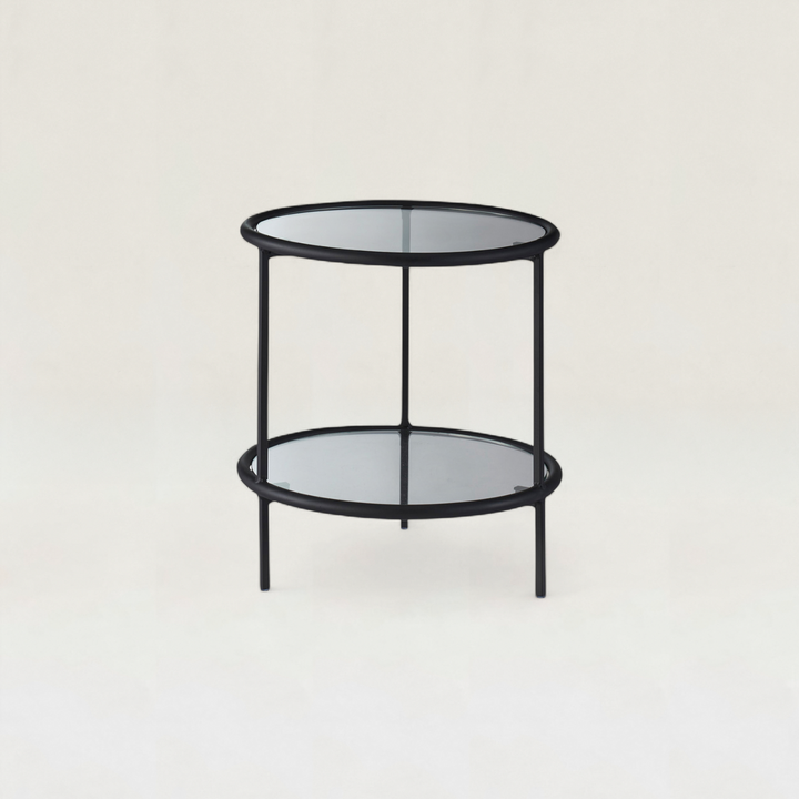 Eclipse Round Glass Coffee Table