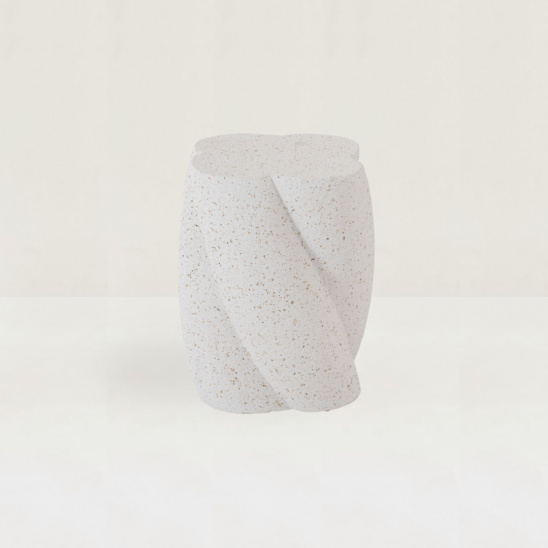 Terrazzo Twist Side Table