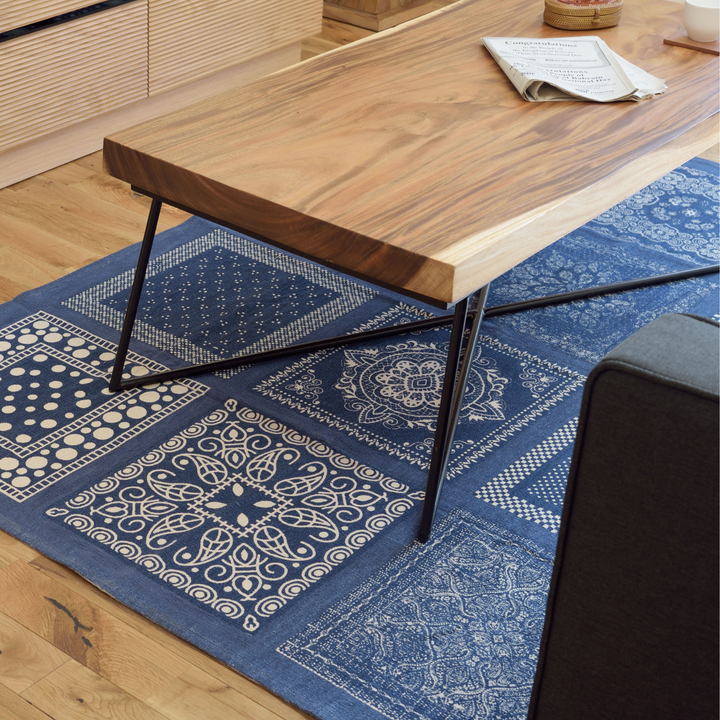 Natural Edge Teak Coffee Table