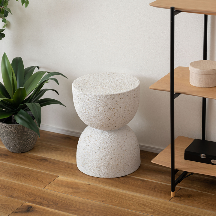 Terrazzo Hourglass Side Table