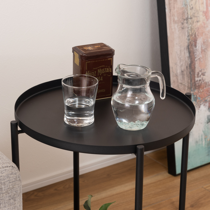 Dual-Tray Side Table