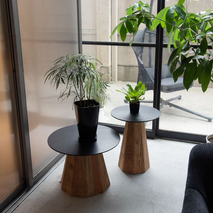 Two-Tone Oak Side Table