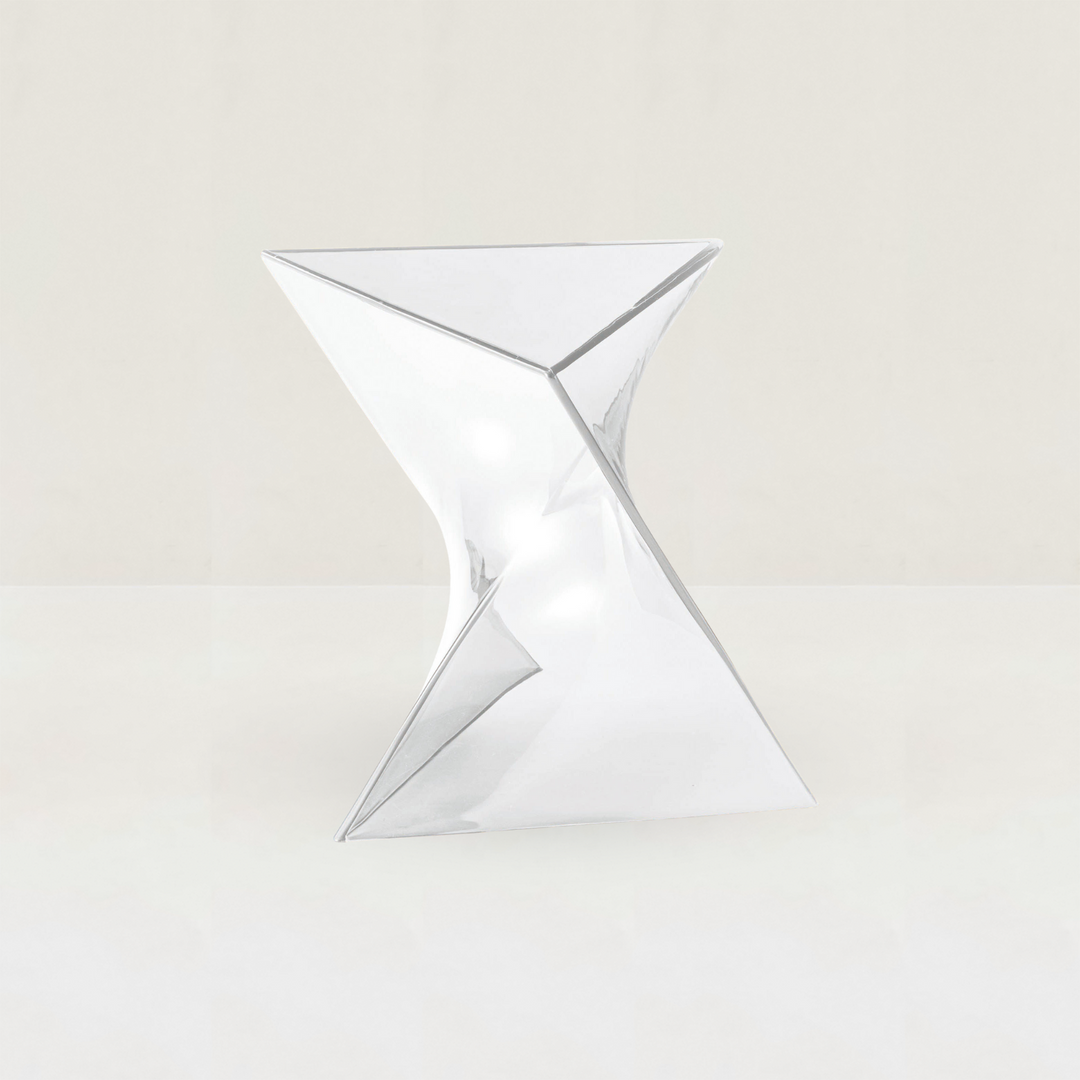 Clear Prism Side Table