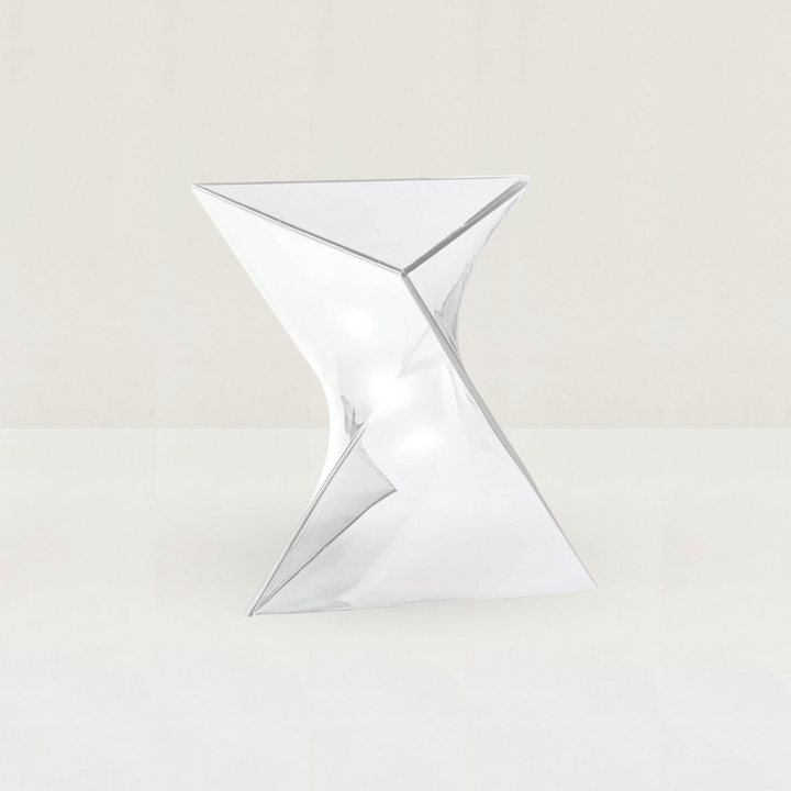 Clear Prism Side Table
