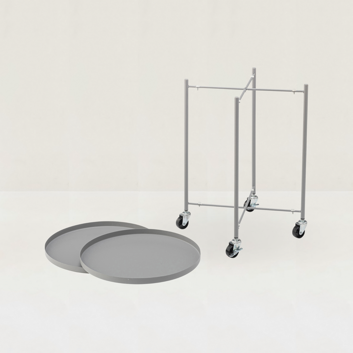 Dual-Tray Side Table