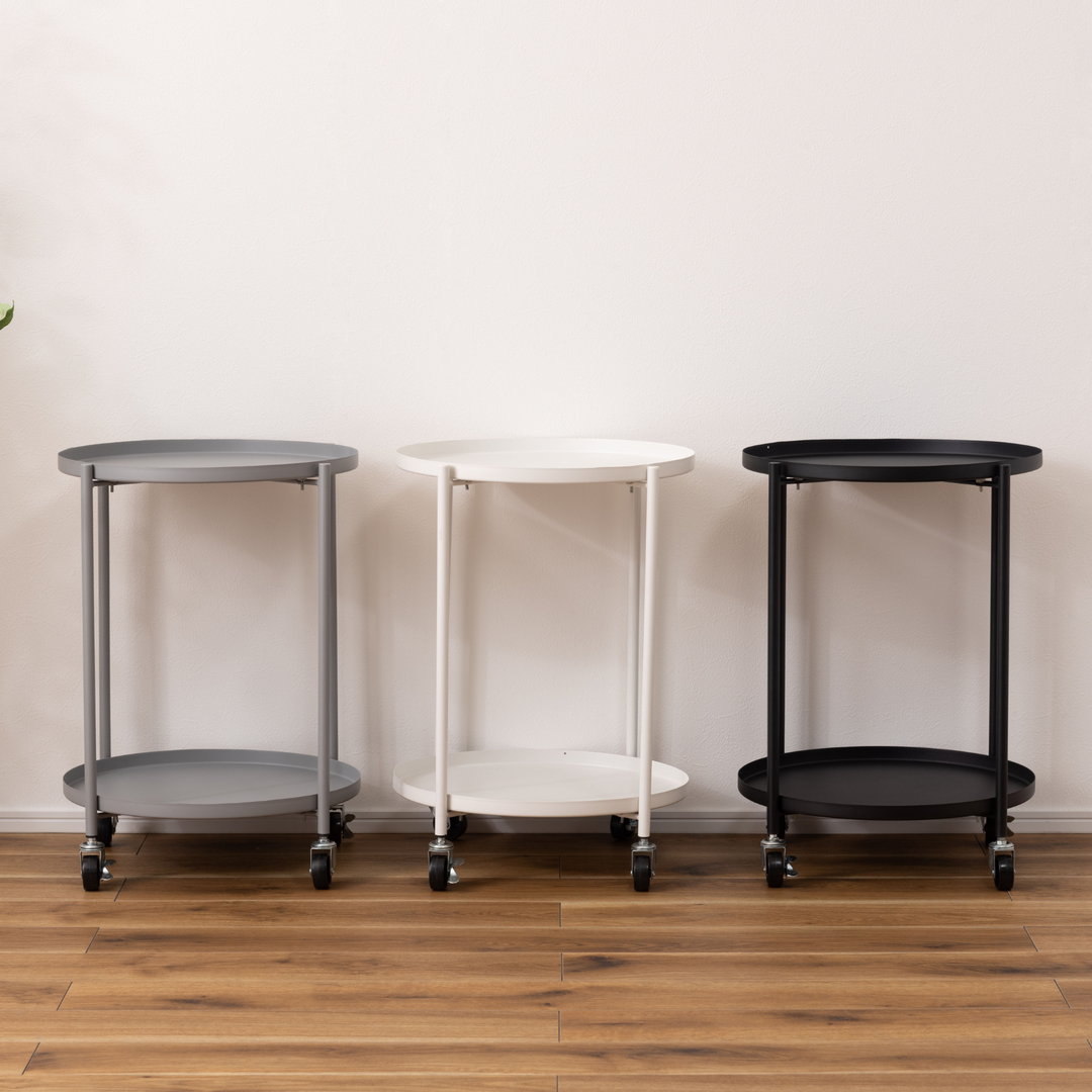 Dual-Tray Side Table