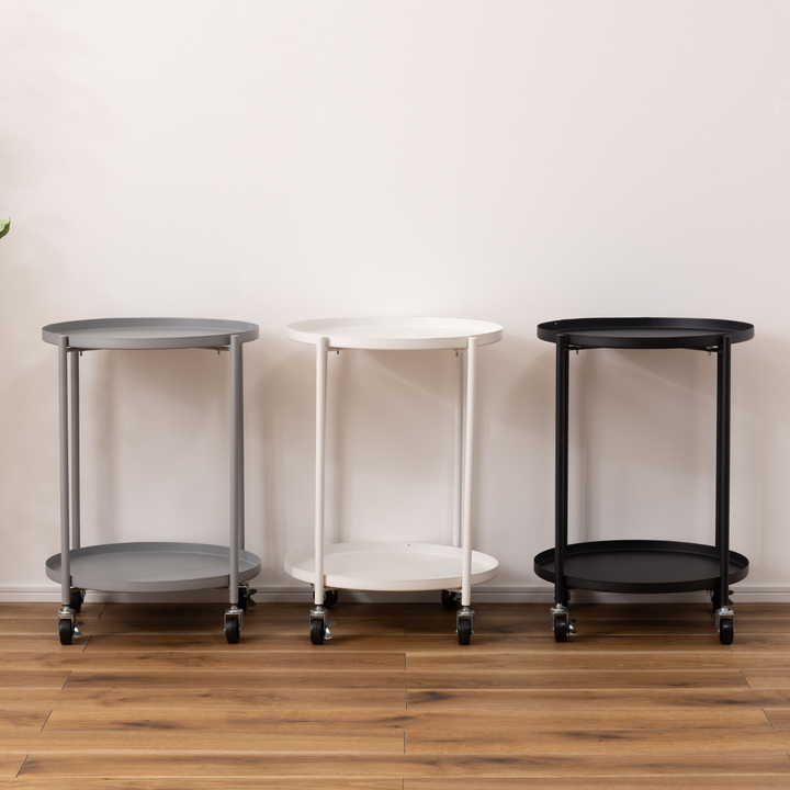 Dual-Tray Side Table