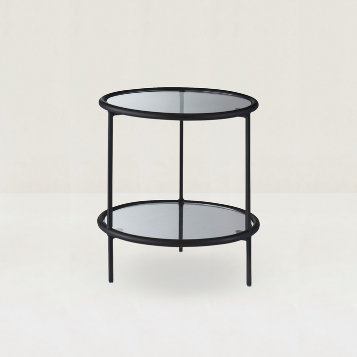 Eclipse Round Glass Coffee Table