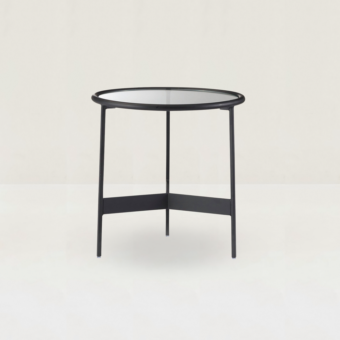 Eclipse Round Glass Coffee Table
