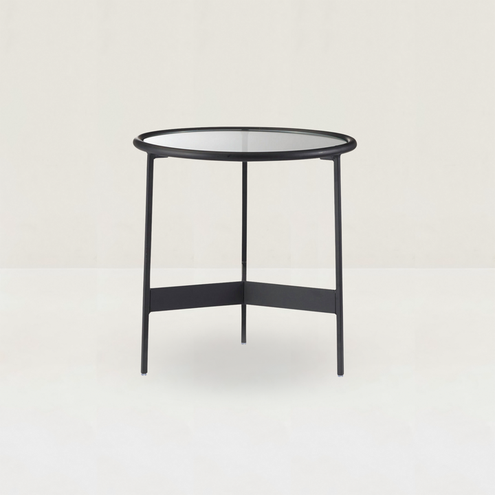 Eclipse Round Glass Coffee Table