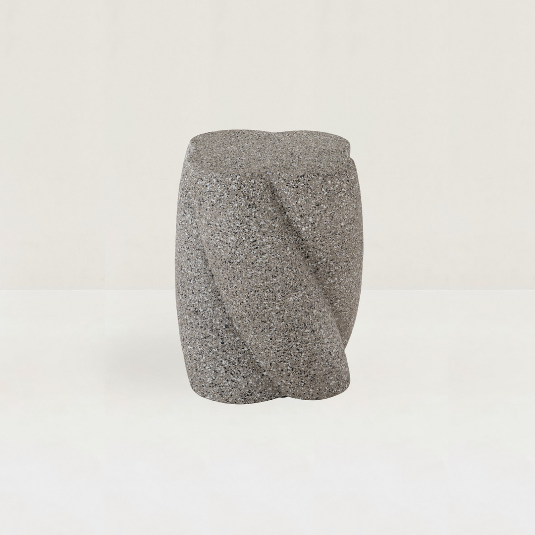 Terrazzo Twist Side Table