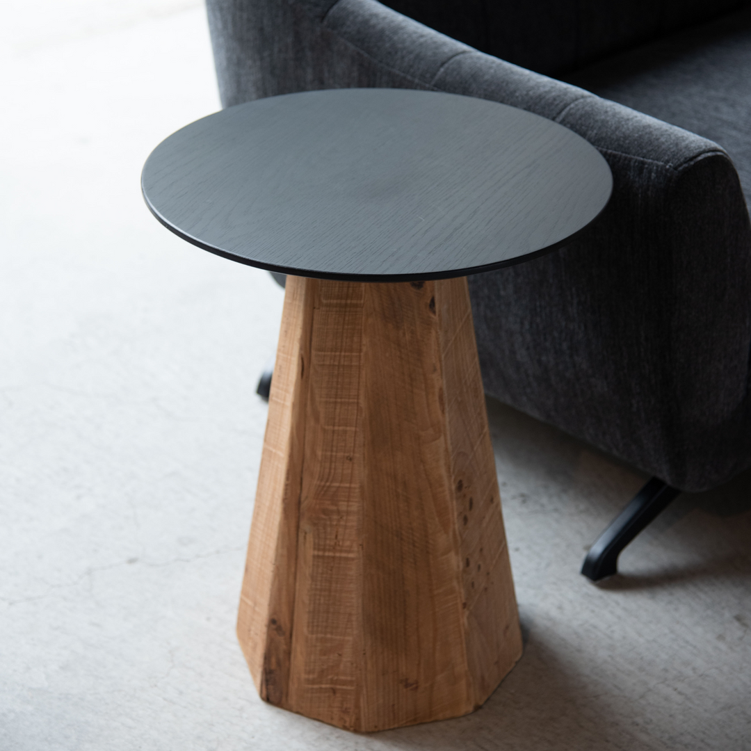 Two-Tone Oak Side Table