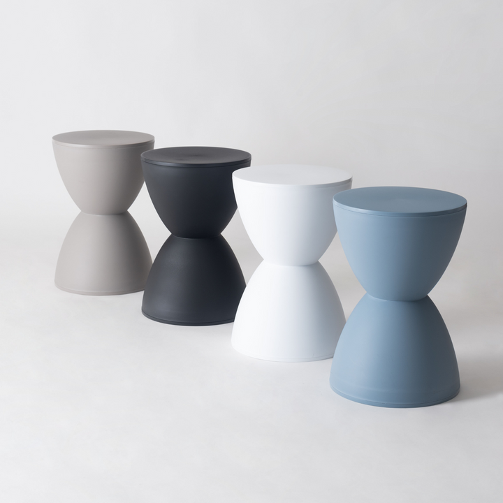 Hourglass-Shaped Stool