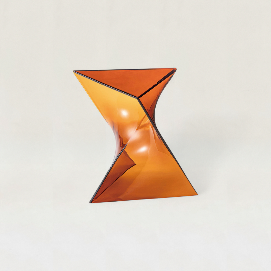 Clear Prism Side Table