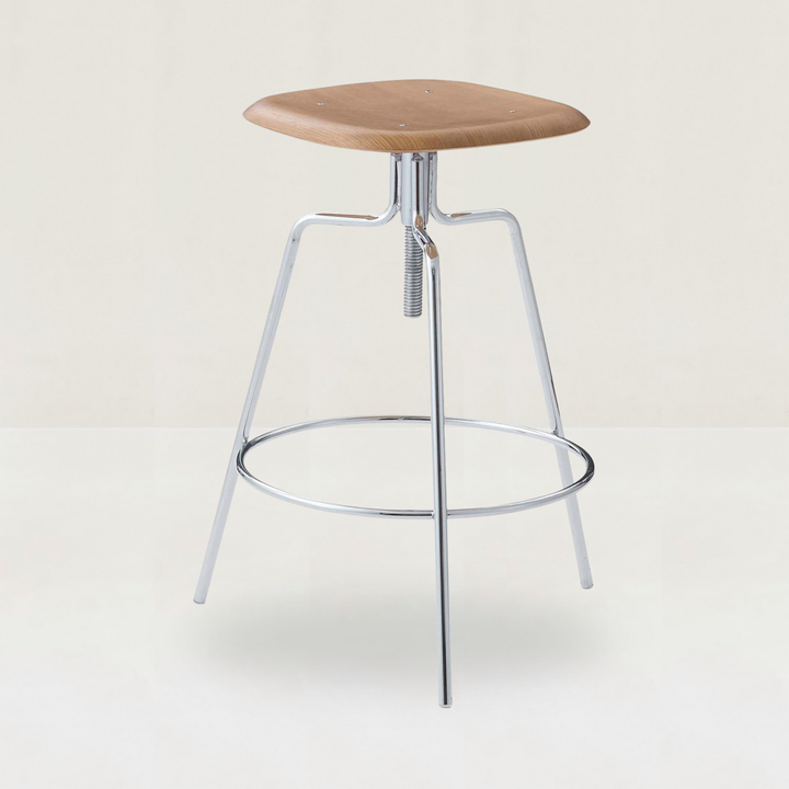 Steel Legs Counter Stool