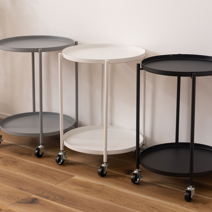 Dual-Tray Side Table
