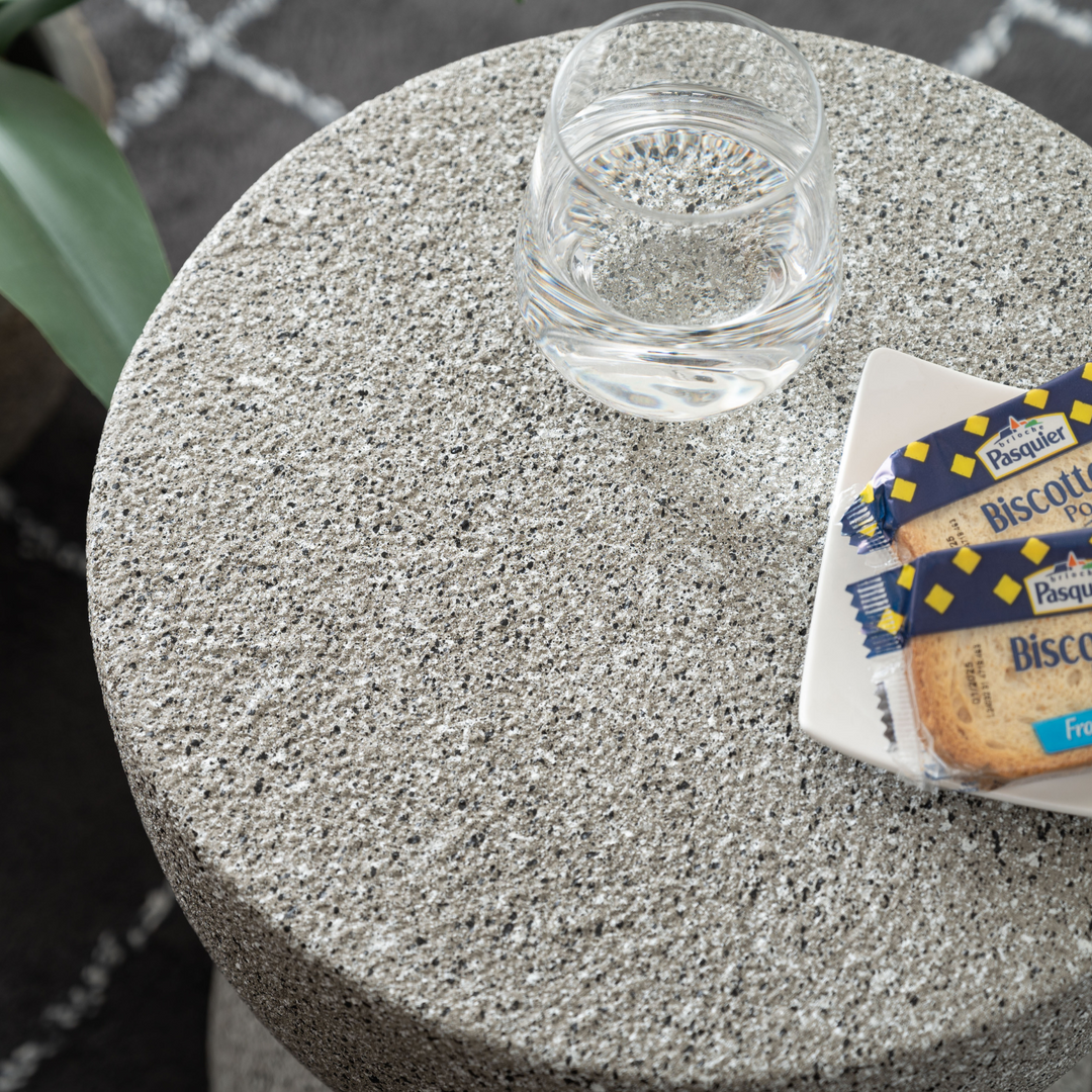 Terrazzo Hourglass Side Table