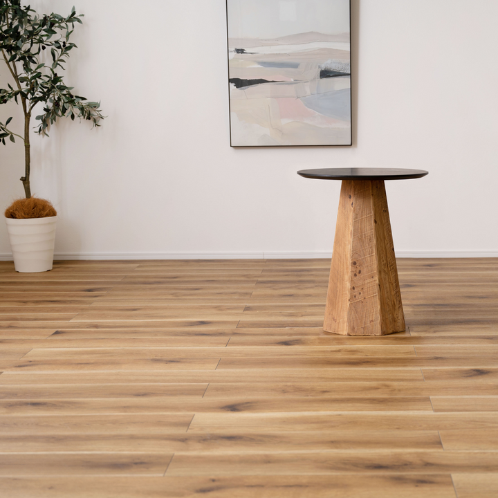 Two-Tone Oak Side Table