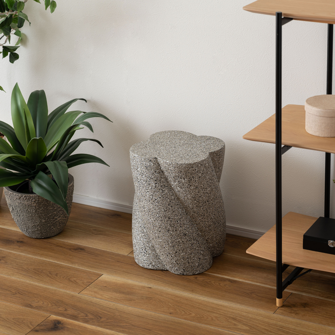 Terrazzo Twist Side Table