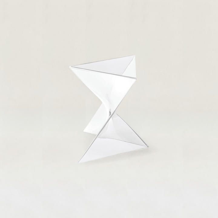 Clear Prism Side Table