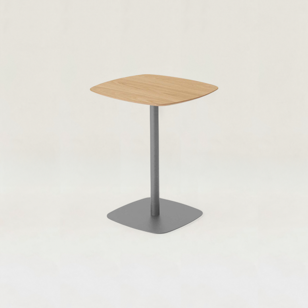 Steel-Leg Side Table