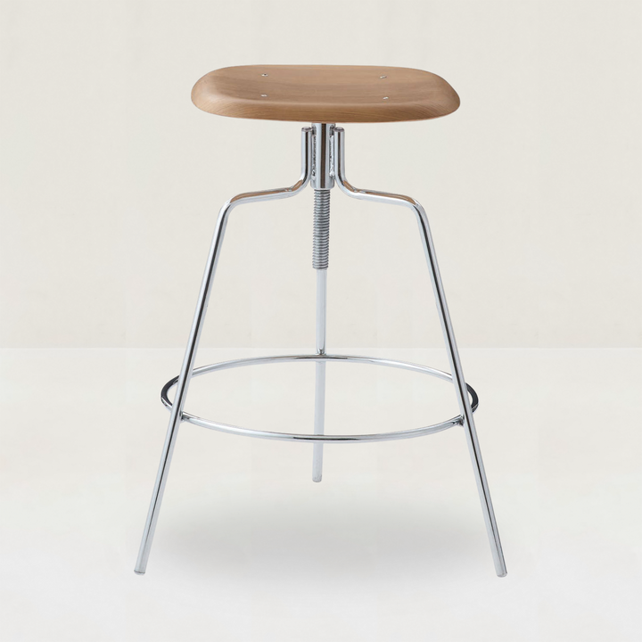 Steel Legs Counter Stool