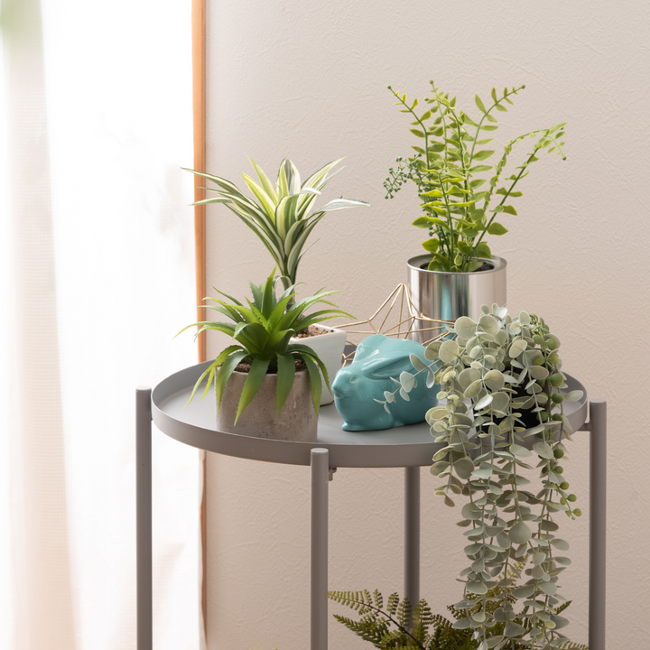 Dual-Tray Side Table