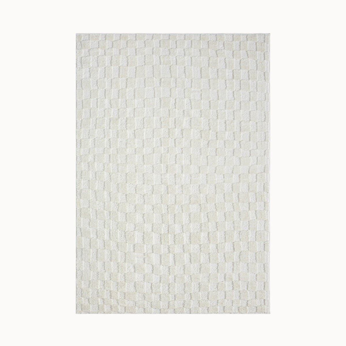 【新品】rughaus ラグハウス / アイボリー ストライプ ラグ カーペット 新品】rughaus ラグハウス / アイボリー ストライプ ラグ カーペット
