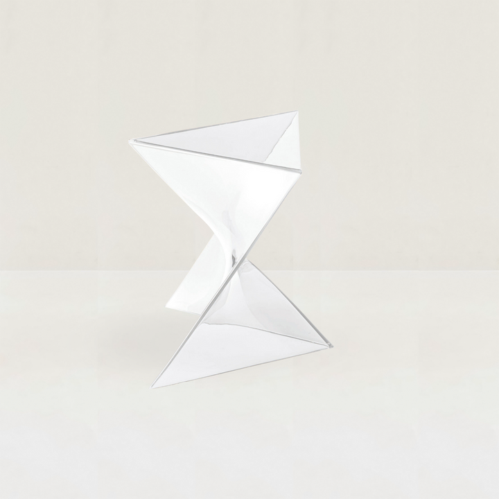 Clear Prism Side Table