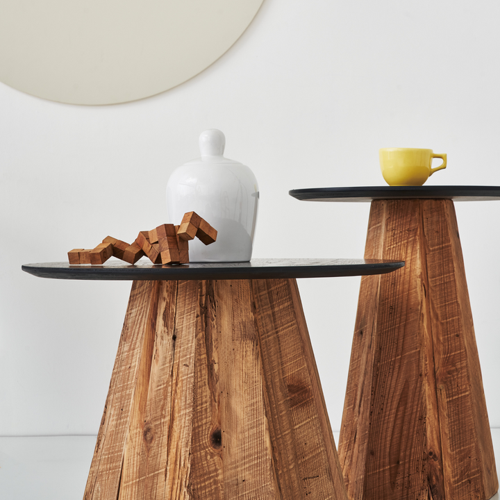 Two-Tone Oak Side Table