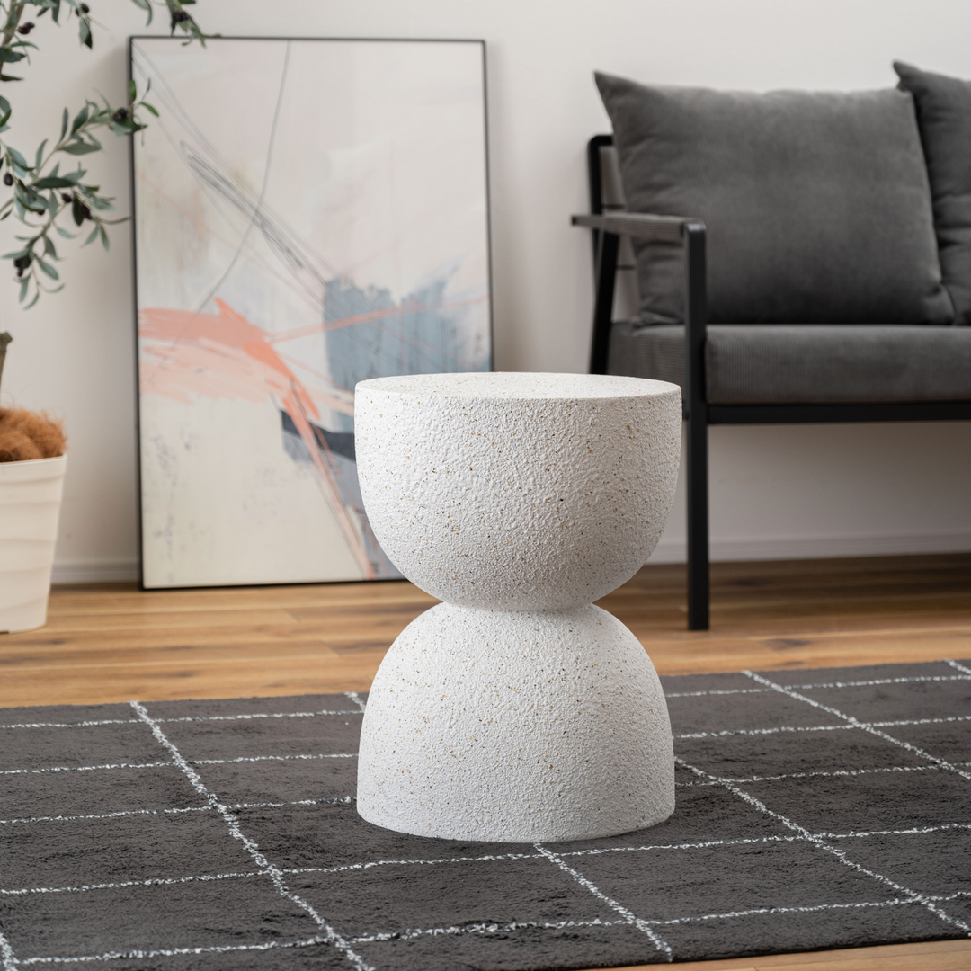 Terrazzo Hourglass Side Table