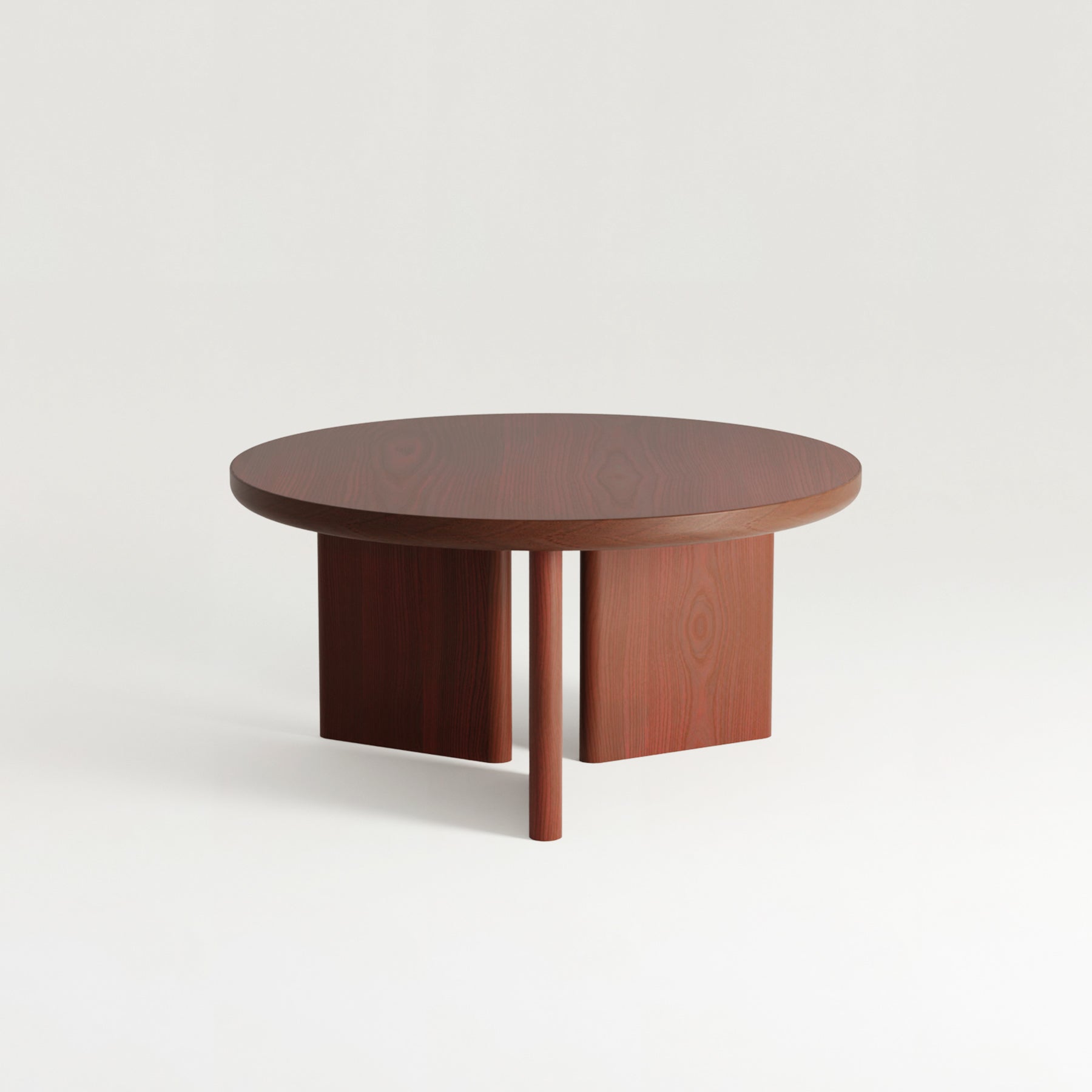 シンプルな 木製ラウンドローテーブル – RUGHAUS