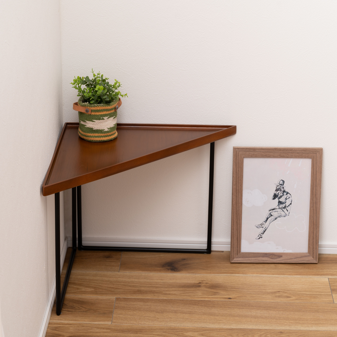 Nook Teak Corner Table