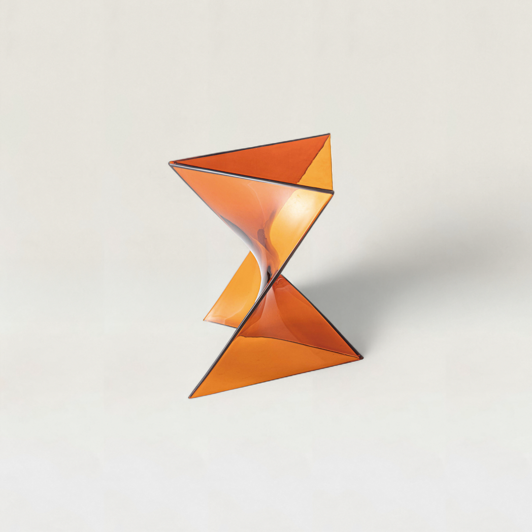 Clear Prism Side Table