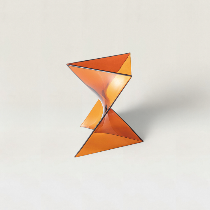 Clear Prism Side Table