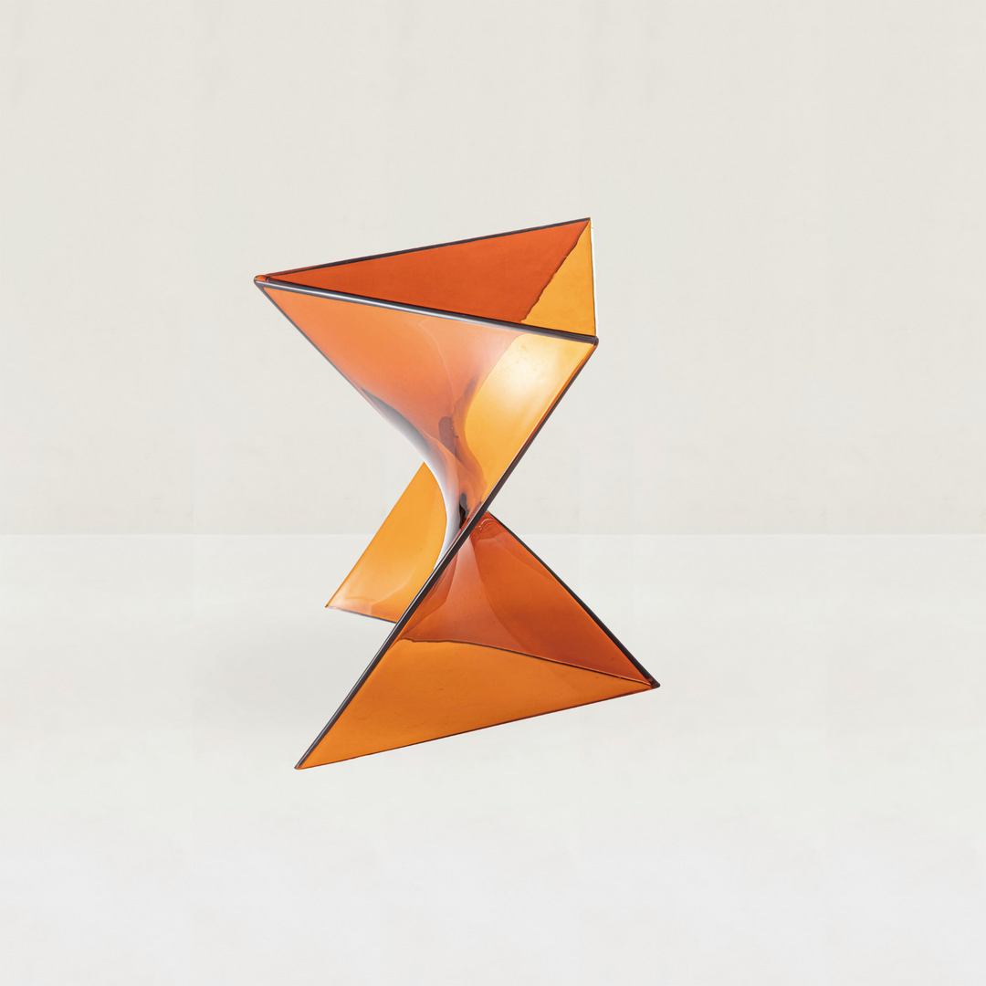Clear Prism Side Table