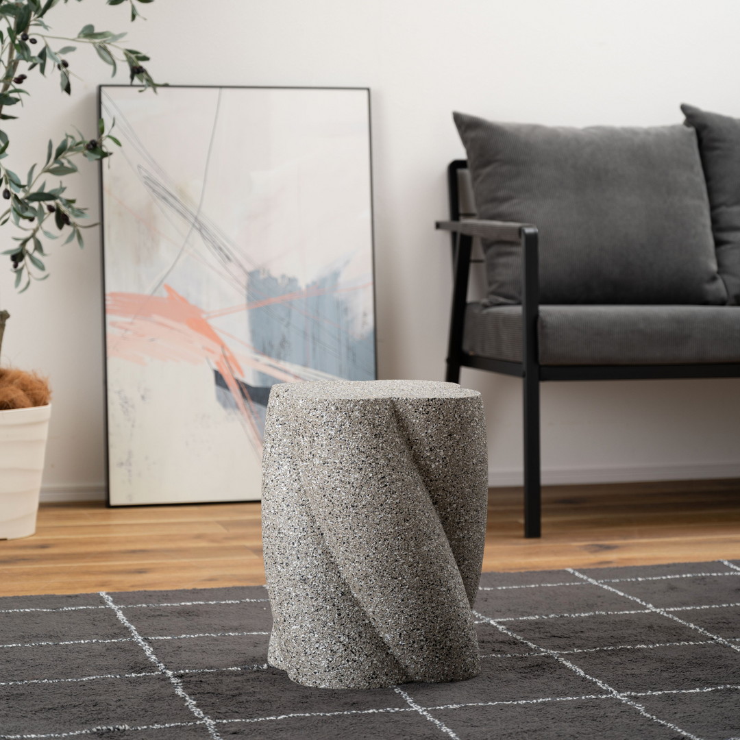Terrazzo Twist Side Table