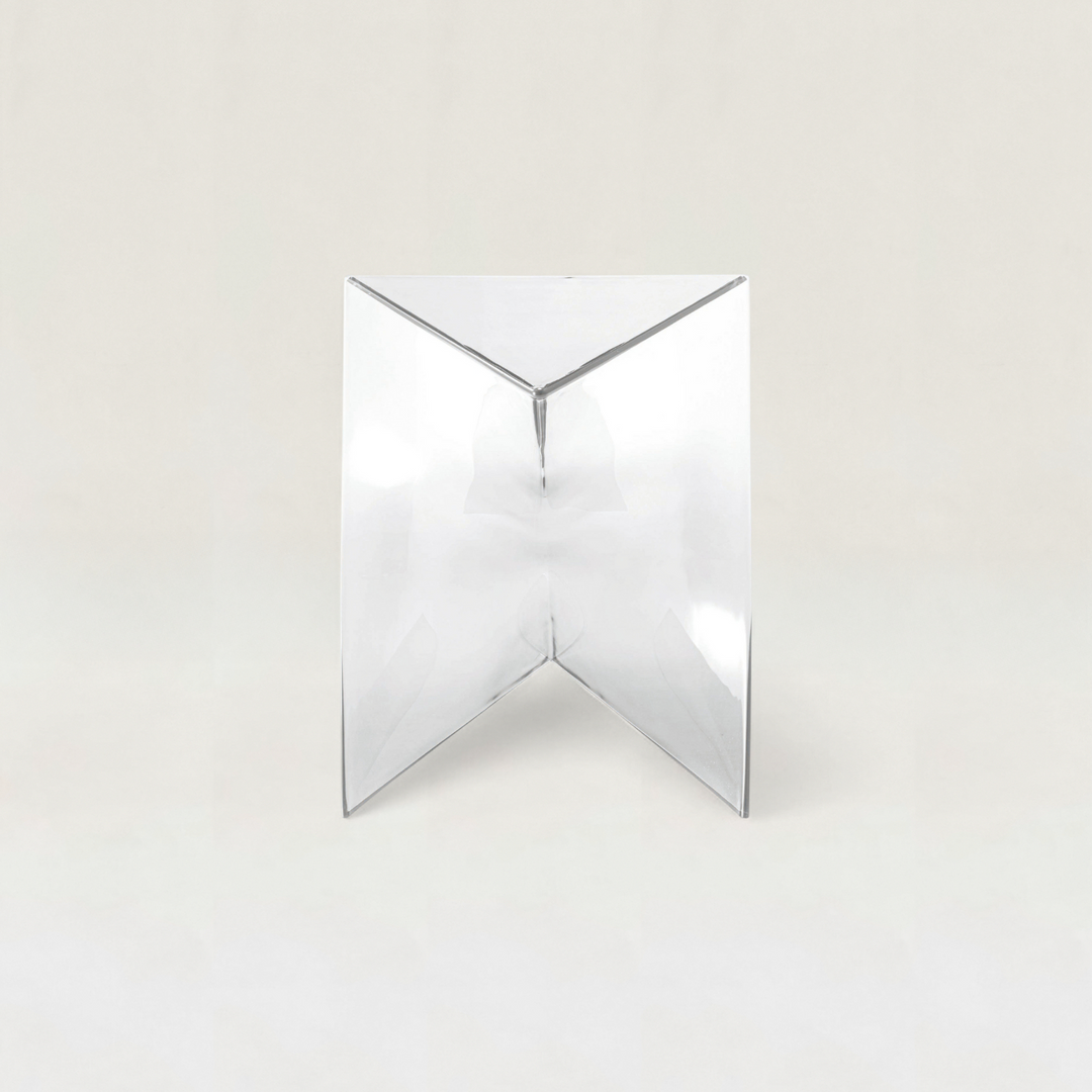 Clear Prism Side Table