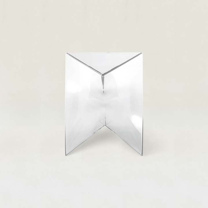 Clear Prism Side Table