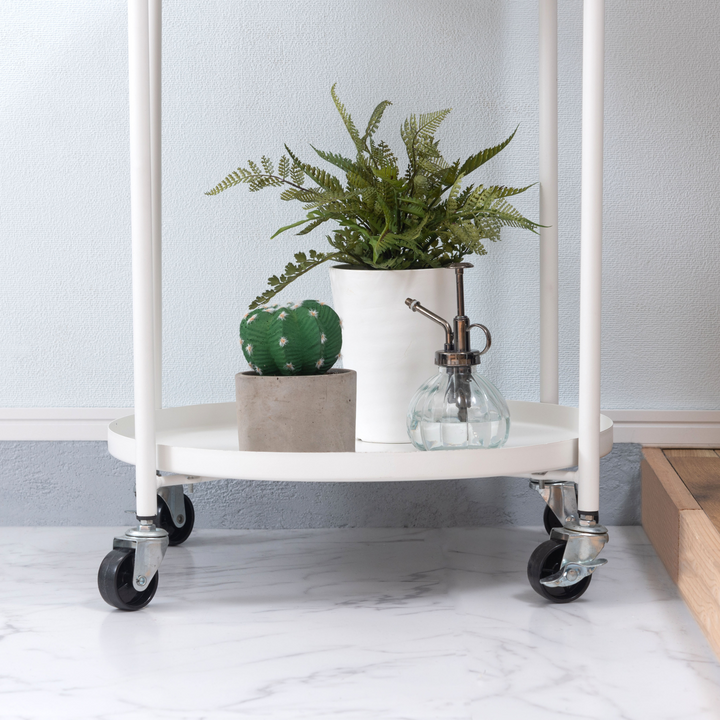 Dual-Tray Side Table