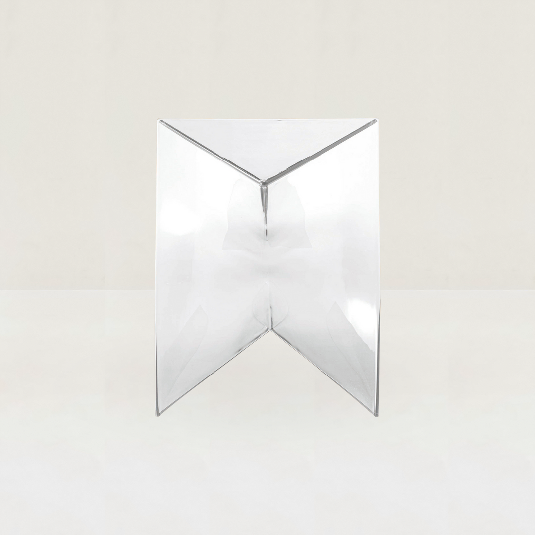 Clear Prism Side Table