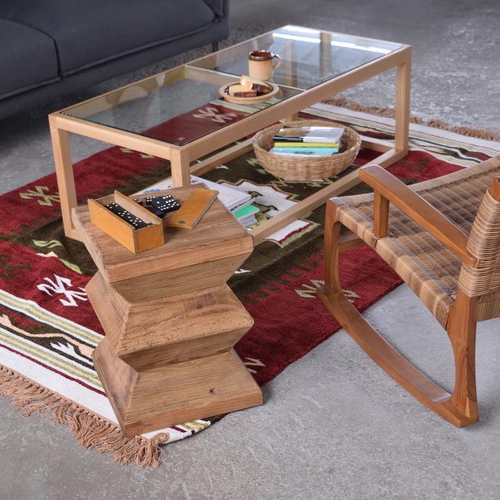 Rustic Pine Stool